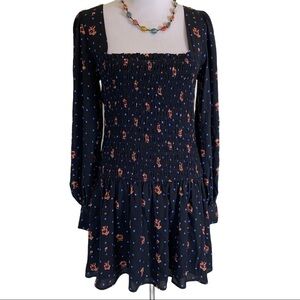 NWT Free People mini floral dress
